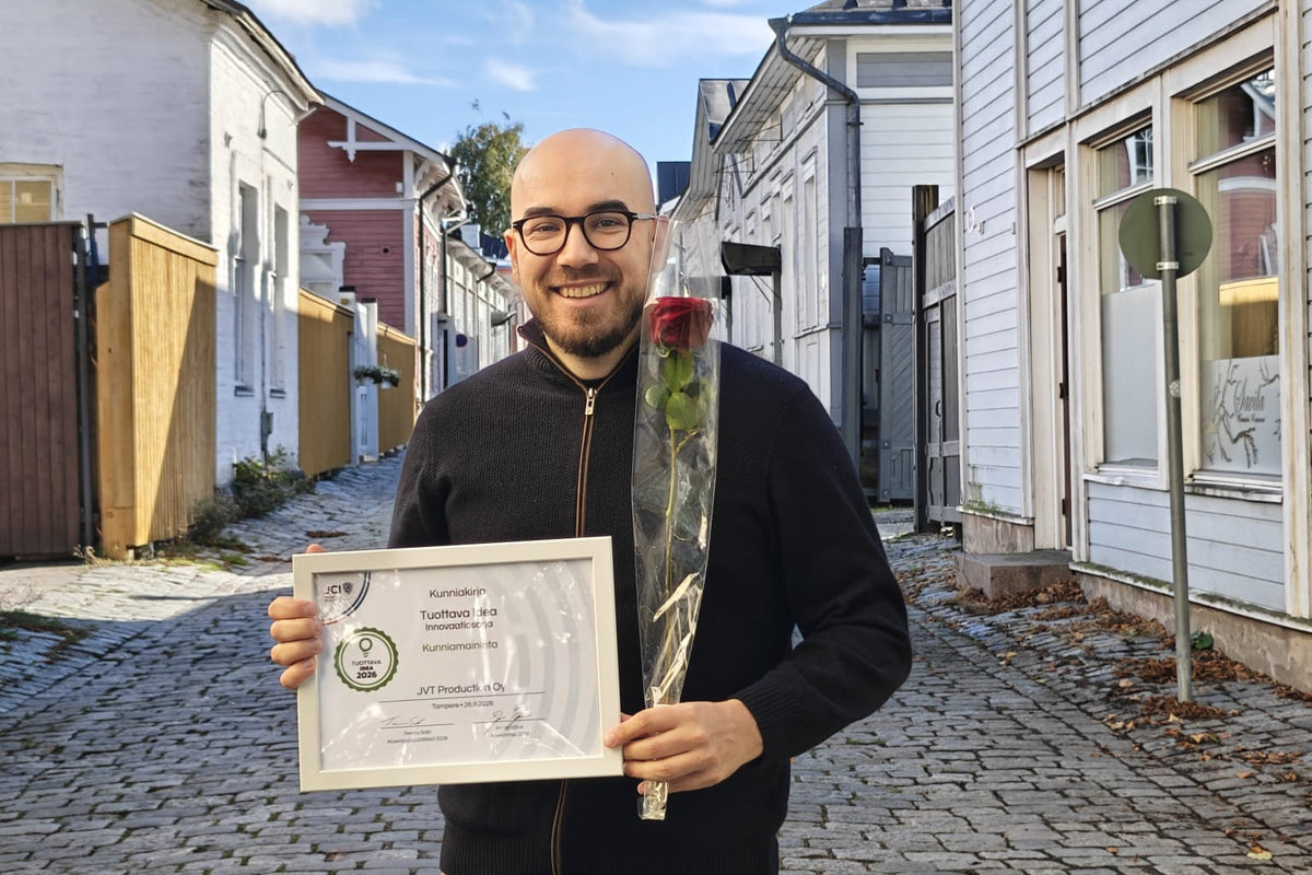 JVT Wellness palkittiin jälleen Tuottava idea -kilpailussa